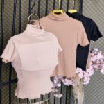 تیشرت یقه اسکی فانریپ - مانتو پاتریس رشت