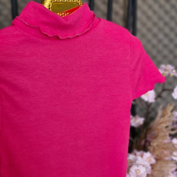 تیشرت یقه اسکی فانریپ - مانتو پاتریس رشت