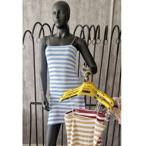 تاپ بلند راه راه - مانتو پاتریس رشت