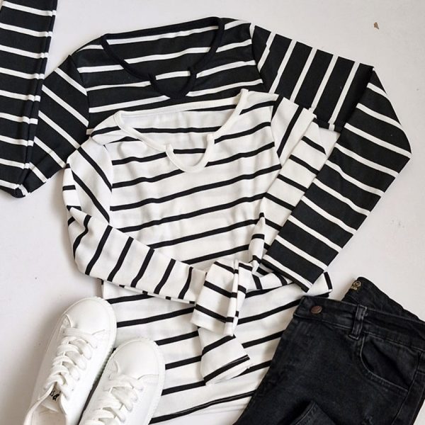 بلوز راه راه فانریپ - مانتو پاتریس رشت