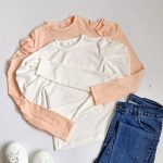 بلوز کراپ آستین پفی - مانتو پاتریس رشت