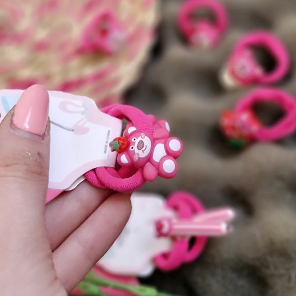 کش مو خرس صورتی_ مانتو پاتریس رشت