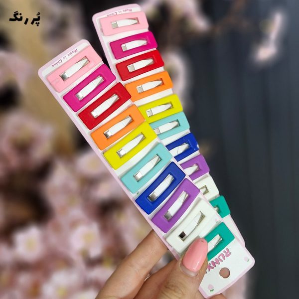 پک سنجاق سر رنگی