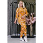 ست بلوز شلوار مخمل طرحدار - مانتو پاتریس رشت