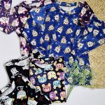 ست بلوز شلوار مخمل طرحدار - مانتو پاتریس رشت