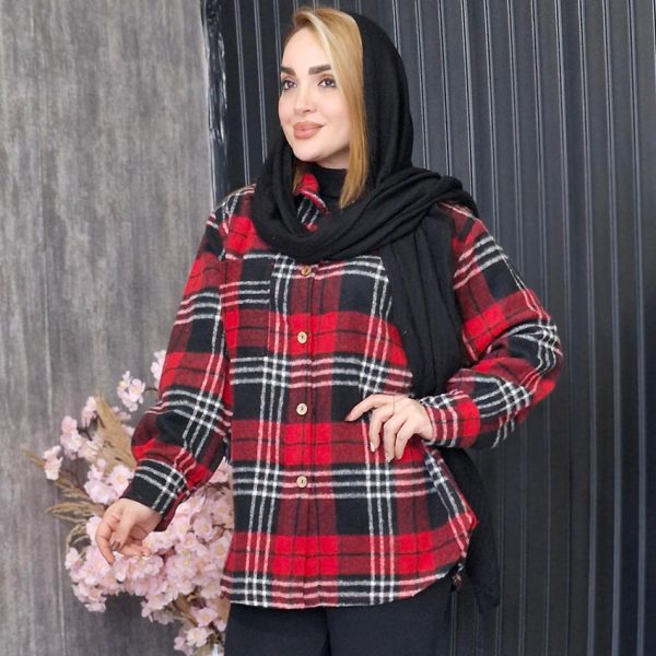 شکت چهارخونه فوتر - مانتو پاتریس رشت