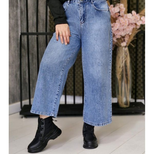 شلوار جین واید - مانتو پاتریس رشت