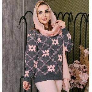 تونیک بافت گلدار - مانتو پاتریس رشت