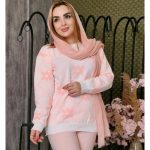 تونیک بافت گلدار - مانتو پاتریس رشت