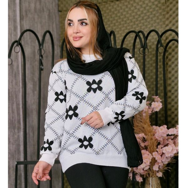 4210015-min تونیک بافت گلدار - مانتو پاتریس رشت