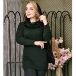 تونیک بافت یقه گرد - مانتو پاتریس رشت