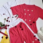 ست تیشرت شلوارک بابونه