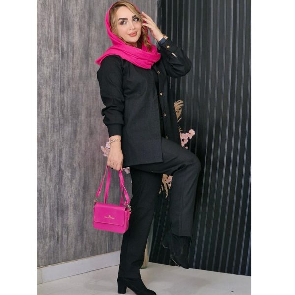 ست 3 تیکه راه راه - مانتو پاتریس رشت