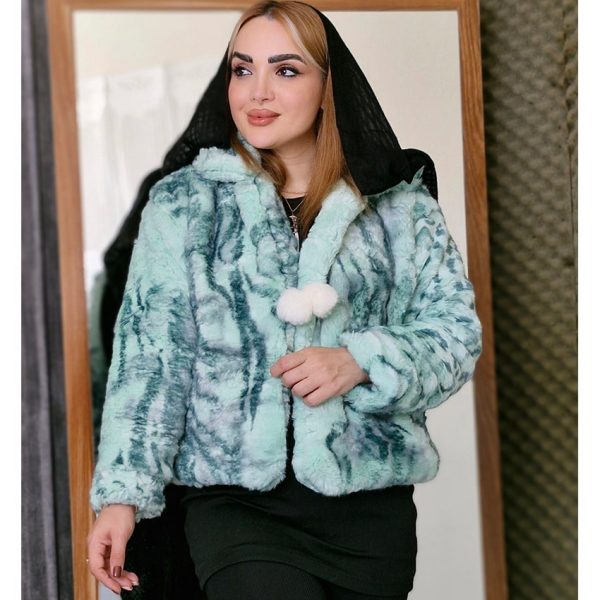 کت خز منگوله ای - مانتو پاتریس رشت