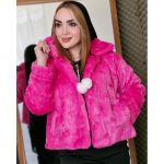 کت خز منگوله ای - مانتو پاتریس رشت