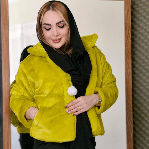 کت خز منگوله ای - مانتو پاتریس رشت