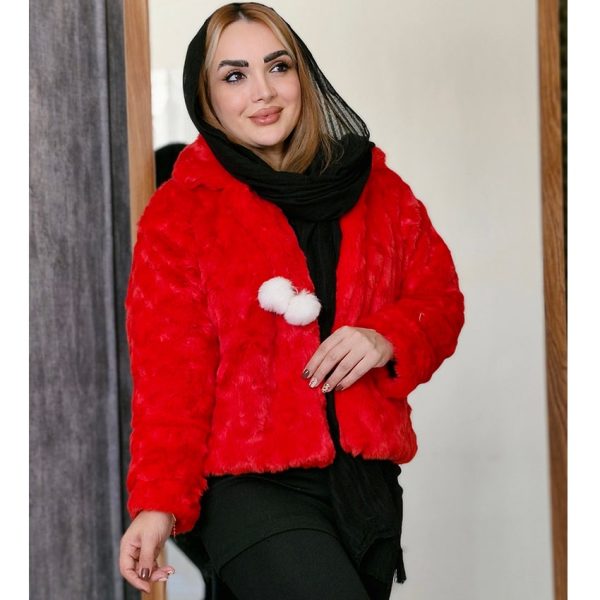 کت خز منگوله ای - مانتو پاتریس رشت