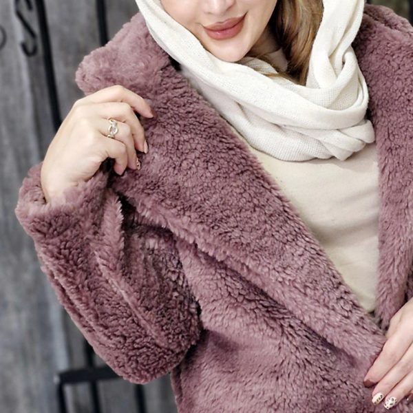 پالتو تدی بلند - مانتو پاتریس رشت