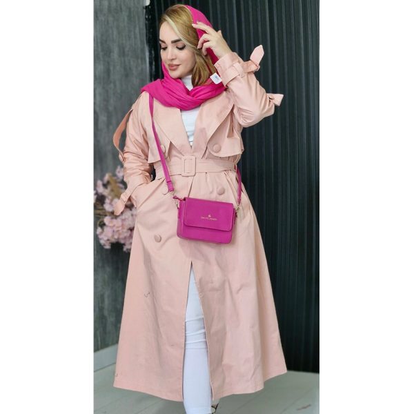 بارانی کتان بلند - مانتو پاتریس رشت