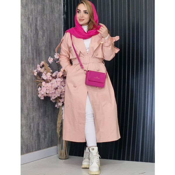 447001-5-min بارانی کتان بلند - مانتو پاتریس رشت