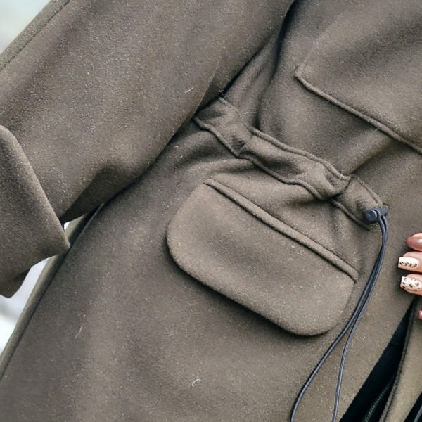 پالتو فوتر کمرگت - مانتو پاتریس رشت