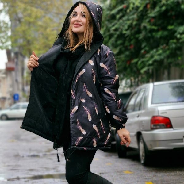 کاپشن دو رو طرحدار - مانتو پاتریس رشت