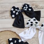 گیره پاپیونی خالخالی _ مانتو پاتریس رشت