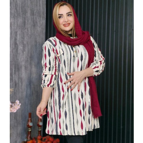 تونیک اسپیرال طرحدار - مانتو پاتریس رشت