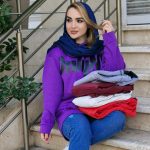 هودی دورس چاپ اسپرت - مانتو پاتریس رشت