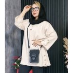 تونیک مراکشی بغل دکمه - مانتو پاتریس رشت