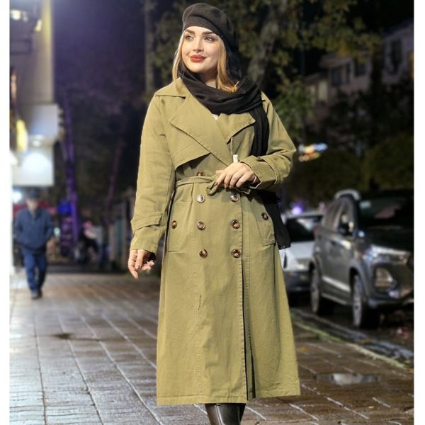 پالتو کتان سنگشور 21000476 - Image 7