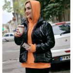 کاپشن کراپ طرح ورنی - مانتو پاتریس رشت