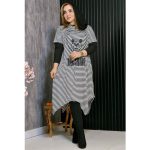 پیراهن راه راه موسچینو - مانتو پاتریس رشت