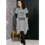 پیراهن راه راه موسچینو - مانتو پاتریس رشت