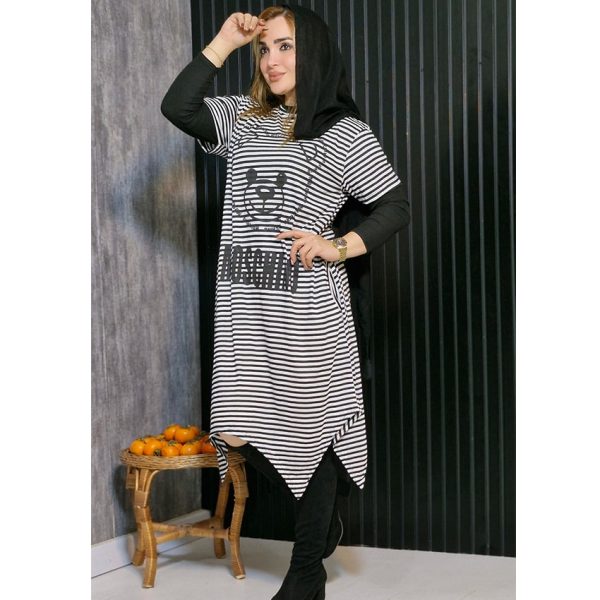 26000557-3-min پیراهن راه راه موسچینو - مانتو پاتریس رشت