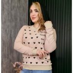 بلوز آستین بلند قلب- مانتو پاتریس رشت