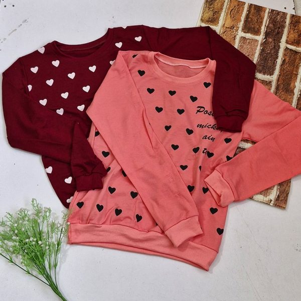 بلوز آستین بلند قلب- مانتو پاتریس رشت