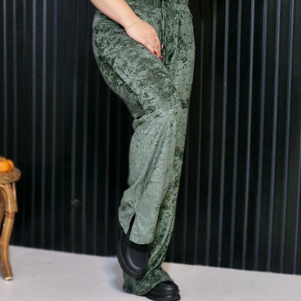 شلوار مخمل بغل چاک - مانتو پاتریس رشت