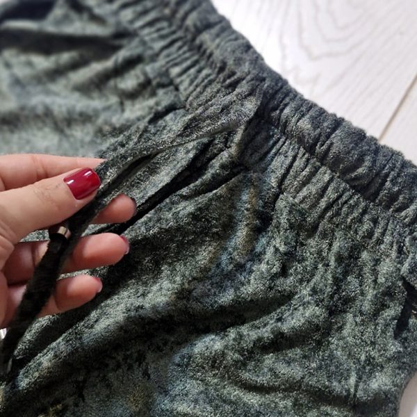 شلوار مخمل بغل چاک - مانتو پاتریس رشت