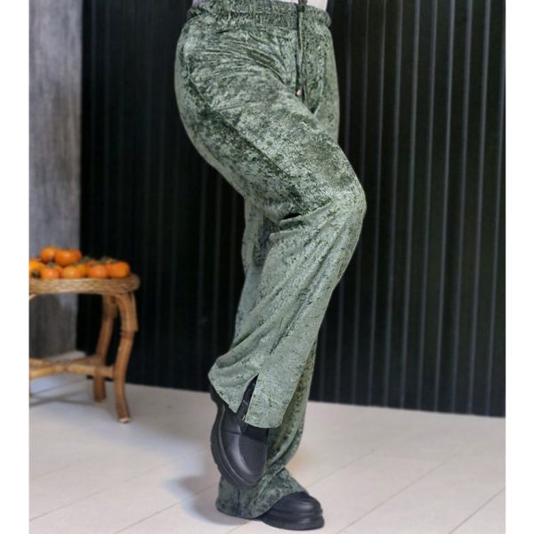 شلوار مخمل بغل چاک - مانتو پاتریس رشت