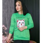 بلوز آستین بلند گربه - مانتو پاتریس رشت