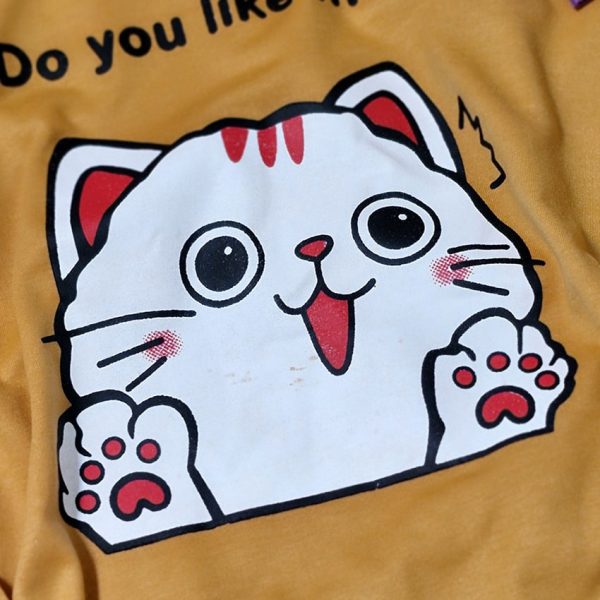 بلوز آستین بلند گربه - مانتو پاتریس رشت