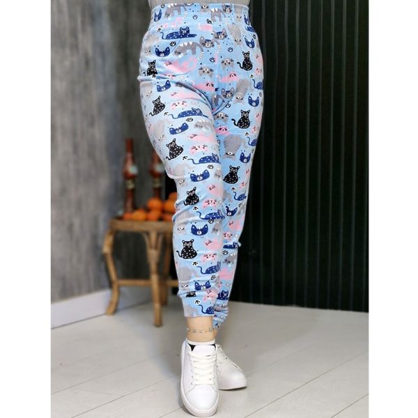 شلوار مخمل طرحدار - مانتو پاتریس رشت