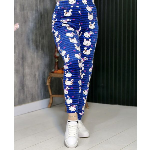 شلوار مخمل طرحدار - مانتو پاتریس رشت