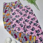 شلوار مخمل طرحدار - مانتو پاتریس رشت