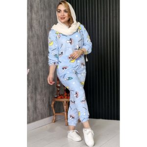 ست بلوز شلوار تدی طرحدار - مانتو پاتریس رشت