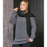 تونیک یقه شل بافت - مانتو پاتریس رشت