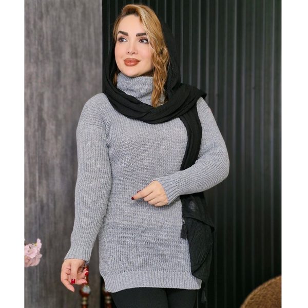 تونیک بافت یقه شل - مانتو پاتریس رشت