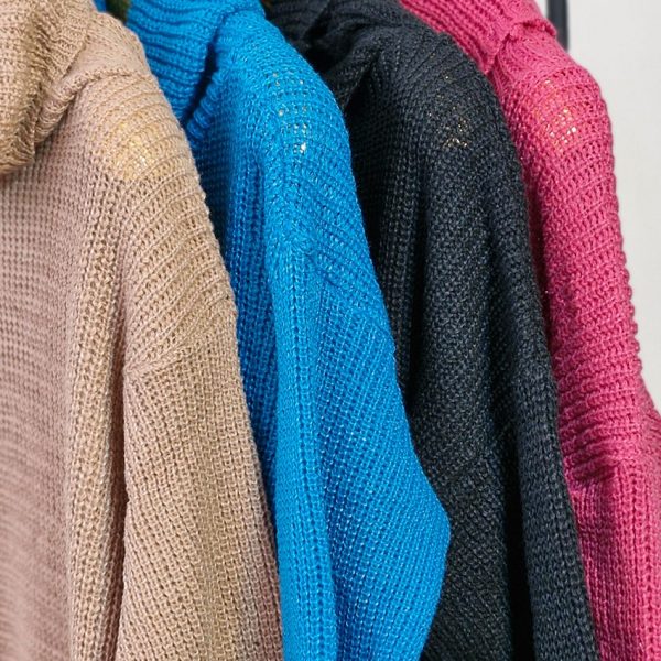 تونیک بافت یقه شل - مانتو پاتریس رشت