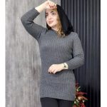 تونیک بافت یقه گرد - مانتو پاتریس رشت